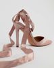 ASOS DESIGN ASOS PINOT Satin Lace Up Heels-Neutral - 3