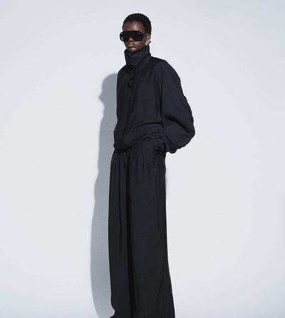 ASOS DESIGN TTYA LAB set soft tracksuit sweatpants in black-Gray