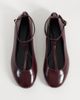 Asos Design Wide Fit ASOS DESIGN Wide Fit Lulu T-bar ballet flats in burgundy-Red - 2