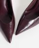 Asos Design Wide Fit ASOS DESIGN Wide Fit Panda high block heel pumps in burgundy-RED - 2