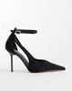 Asos Design Wide Fit ASOS DESIGN Wide Fit Panda high heel pumps in black - 1