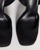 Asos Design Wide Fit ASOS DESIGN Wide Fit Peaked platform high heeled shoes in black - 3