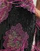 ASOS EDITION ASOS EDITION embellished cami midi dress with floral fringe in black and pink - 3
