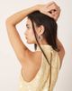 ASOS EDITION ASOS EDITION embellished mosaic halter neck mini dress in lemon-Black - 3