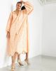 ASOS EDITION ASOS EDITION eyelet midi dress with blouson sleeves and tie front-Orange - 1