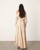 ASOS EDITION ASOS EDITION fallen shoulder maxi dress in stone stripe-Multi - 2