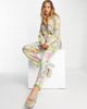 ASOS EDITION ASOS EDITION floral print tapered pants in sequin-Multi - 1