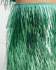 ASOS EDITION ASOS EDITION metallic fringe midi skirt in green - part of a set - 3