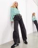 ASOS EDITION ASOS Edition oversized cotton shirt in green stripe-Multi - 3