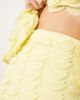 ASOS EDITION ASOS EDITION textured circle maxi skirt in lemon - part of a set-Yellow - 3