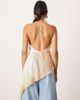 ASOS EDITION ASOS EDITION wrap front cami top with asymmetric hem in ombre print-Multi - 2