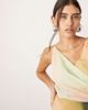 ASOS EDITION ASOS EDITION wrap front cami top with asymmetric hem in ombre print-Multi - 4