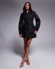 ASOS LUXE ASOS LUXE cinched waist blazer in black - 3