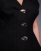 ASOS LUXE ASOS LUXE Curve cinched linen look vest in black - part of a set - 2