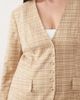 ASOS LUXE ASOS LUXE Curve cinched waist blazer in plaid - part of a set-Multi - 3