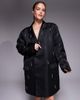 ASOS LUXE ASOS LUXE Curve oversized blazer dress with beaded fringe in black - 4