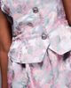 ASOS LUXE ASOS LUXE jacquard romper with embellished buttons-pink - 3