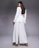 ASOS LUXE ASOS LUXE pleated summer pants in white - part of a set - 4