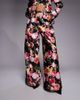 ASOS LUXE ASOS LUXE pleated wide leg PU pants in floral print - part of a set-Multi - 2