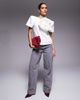 ASOS LUXE ASOS LUXE premium corsage t-shirt in white - 2