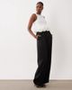 ASOS LUXE ASOS LUXE ruffle detail race tank top in white - 2