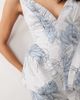 ASOS LUXE ASOS LUXE sculpted jacquard top in blue floral - part of a set-Multi - 3