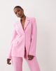 ASOS LUXE ASOS LUXE tailored blazer in bright pink - part of a set - 1