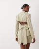 ASOS LUXE ASOS LUXE tailored blazer with waist detail in pistachio - part of a set-Green - 4