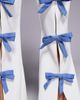 ASOS LUXE ASOS LUXE tailored pants with denim bows in cream - part of a set-White - 4