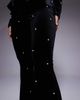 ASOS LUXE ASOS LUXE velvet pants with pearl embellishment in black - part of a set-Multi - 4