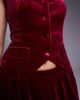ASOS LUXE ASOS LUXE velvet vest in pink - part of a set - 2