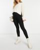 ASOS Maternity ASOS DESIGN Maternity 2 pack over the bump leggings in black - 4