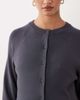 ASOS Maternity ASOS DESIGN Maternity compact knit boxy cardigan in charcoal - part of a set-Gray - 3