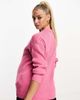 ASOS Maternity ASOS DESIGN Maternity crew neck boxy sweater with seam front in pink - 3