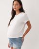 ASOS Maternity ASOS DESIGN Maternity denim comfort mom shorts in mid blue - 1