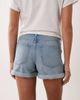 ASOS Maternity ASOS DESIGN Maternity denim comfort mom shorts in mid blue - 2
