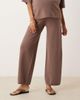 ASOS Maternity ASOS DESIGN Maternity knit structured pants in mocha - part of a set-Brown - 4