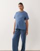 ASOS Maternity ASOS DESIGN Maternity mix & match cotton pajama pants in denim blue - 1