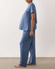 ASOS Maternity ASOS DESIGN Maternity mix & match cotton pajama pants in denim blue - 2