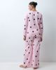 ASOS Maternity ASOS DESIGN Maternity oversized tee and wide leg trouser pyjama set in pink spot print - 4