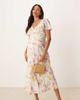 ASOS Maternity ASOS DESIGN Maternity seam detail midi tea dress in pastel floral print-Multi - 1