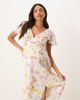 ASOS Maternity ASOS DESIGN Maternity seam detail midi tea dress in pastel floral print-Multi - 2