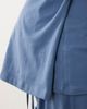 ASOS Maternity ASOS DESIGN Maternity side split pajama tee in denim blue - 3