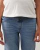 ASOS Maternity ASOS DESIGN Maternity slim fit mom jeans in lightwash blue - 4