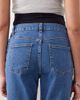 ASOS Maternity ASOS DESIGN Maternity slim fit mom jeans in mid blue - 4