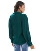 ASOS Maternity ASOS DESIGN Maternity soft wrap shirt in olive-Green - 4