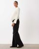 ASOS Maternity ASOS DESIGN Maternity straight wide leg jeans in black - 3