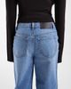 ASOS Maternity ASOS DESIGN Maternity straight wide leg jeans in mid wash blue - 4