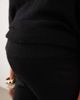 ASOS Maternity ASOS DESIGN Maternity wide leg pants with wool in black - part of a set - 3