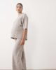 ASOS Maternity ASOS DESIGN Maternity wide leg pants with wool in mushroom - part of a set-Neutral - 1